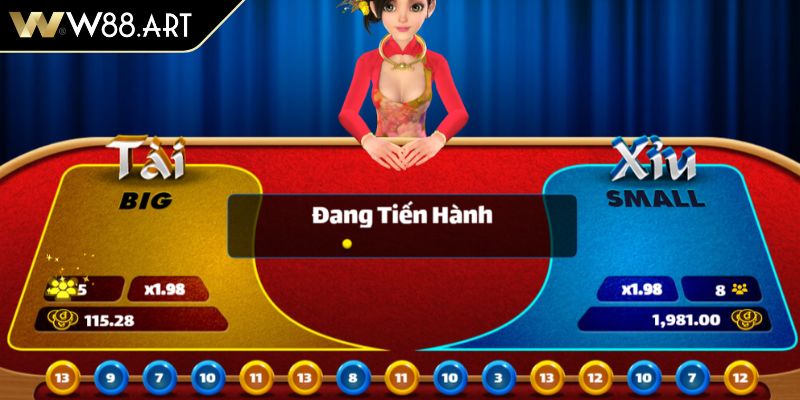 Không cược quá nhiều cửa tài xỉu W88