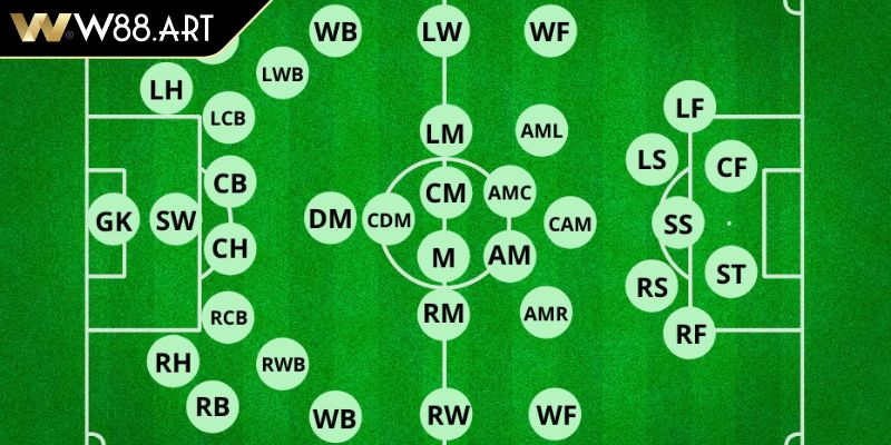 Khám phá bức tranh toàn cảnh về các vị trí trong bóng đá