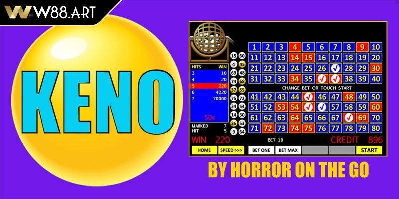 Cách chơi Keno W88 bật mí các chiến thuật từ cao thủ